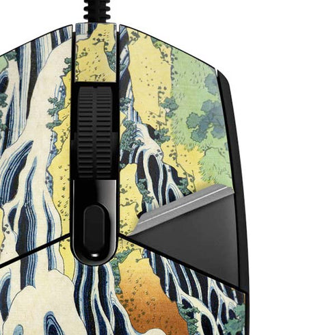 Kirifuri Falls in Kurokawa Mountain by Hokusai G203 Prodigy RGB Wired Gaming Mouse Skin