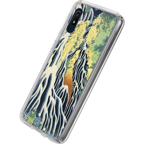 Hiroshige Kirifuri Falls in Kurokawa Mountain Galaxy A10e Clear Case