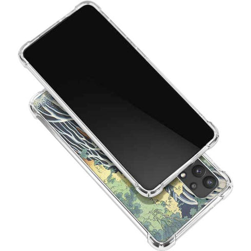 Hiroshige Kirifuri Falls in Kurokawa Mountain Galaxy A32 5G Clear Case