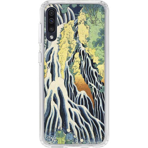 Hiroshige Kirifuri Falls in Kurokawa Mountain Galaxy A50 Clear Case