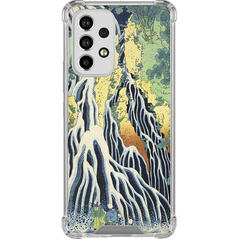 Hiroshige Kirifuri Falls in Kurokawa Mountain Galaxy A53 5G Clear Case
