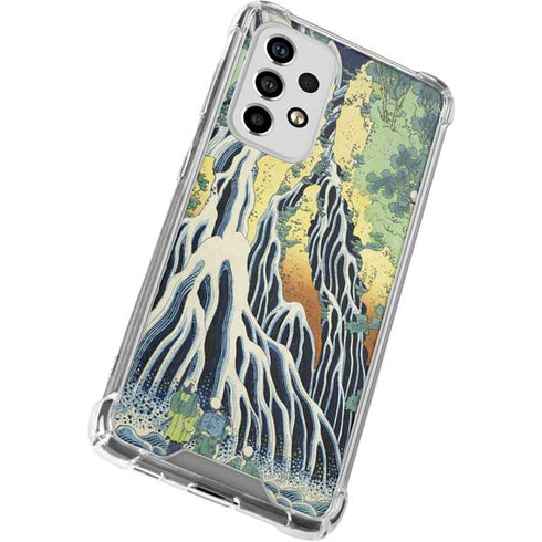 Hiroshige Kirifuri Falls in Kurokawa Mountain Galaxy A53 5G Clear Case