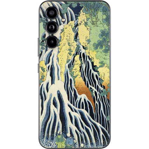 Hiroshige Kirifuri Falls in Kurokawa Mountain Galaxy A54 5G Skin