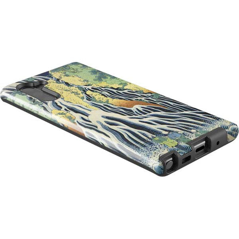 Hiroshige Kirifuri Falls in Kurokawa Mountain Galaxy Note 10 Pro Case