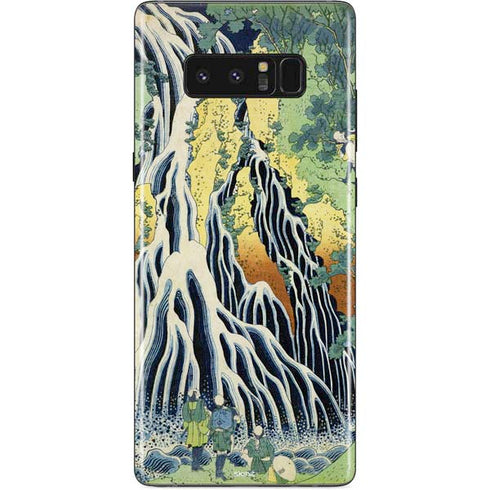Hiroshige Kirifuri Falls in Kurokawa Mountain Galaxy Note 8 Skin