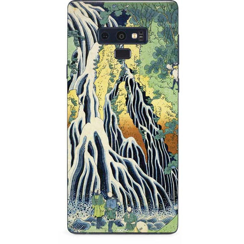 Hiroshige Kirifuri Falls in Kurokawa Mountain Galaxy Note 9 Skin