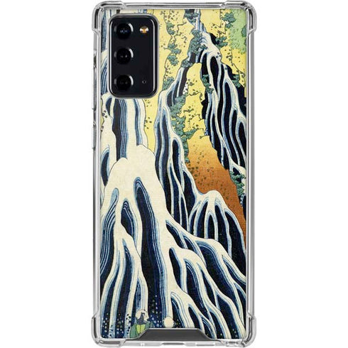 Hiroshige Kirifuri Falls in Kurokawa Mountain Galaxy Note20 5G Clear Case