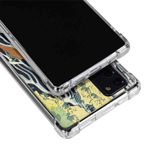 Hiroshige Kirifuri Falls in Kurokawa Mountain Galaxy Note20 5G Clear Case