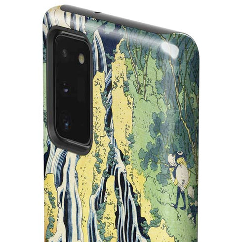 Hiroshige Kirifuri Falls in Kurokawa Mountain Galaxy Note20 5G Pro Case