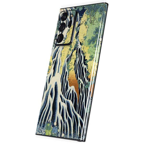 Hiroshige Kirifuri Falls in Kurokawa Mountain Galaxy Note20 Ultra 5G Skin