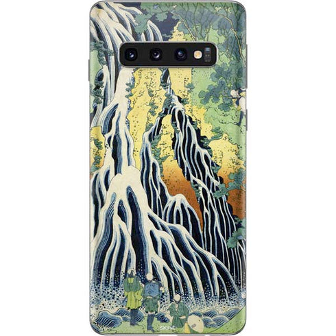 Hiroshige Kirifuri Falls in Kurokawa Mountain Galaxy S10 Skin