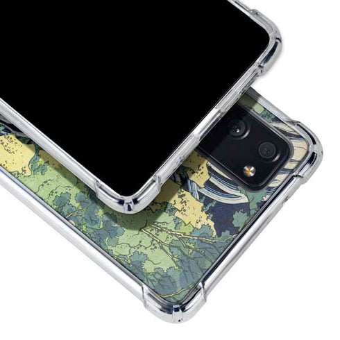 Hiroshige Kirifuri Falls in Kurokawa Mountain Galaxy S20 FE Clear Case