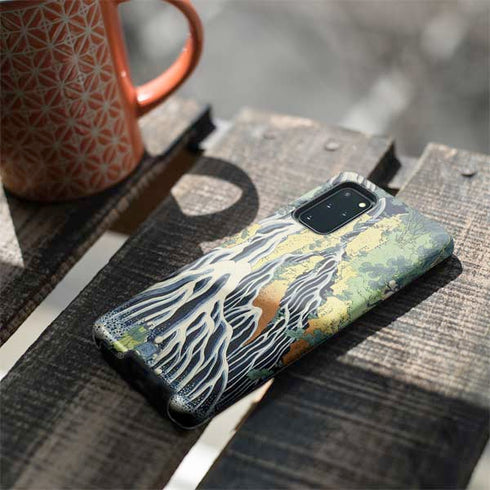 Hiroshige Kirifuri Falls in Kurokawa Mountain Galaxy S20 Plus Pro Case