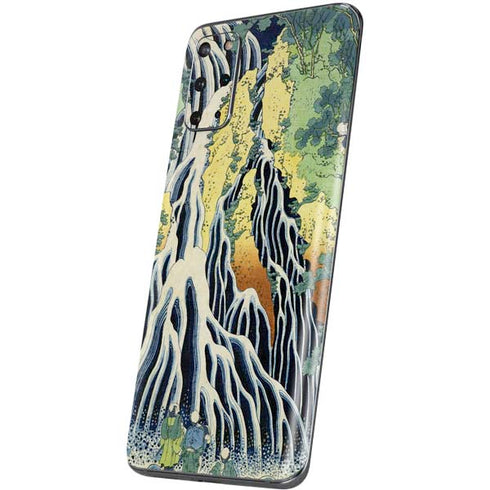 Hiroshige Kirifuri Falls in Kurokawa Mountain Galaxy S20 Plus Skin