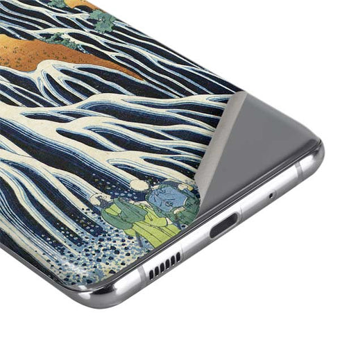 Hiroshige Kirifuri Falls in Kurokawa Mountain Galaxy S20 Skin