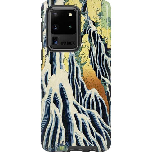 Hiroshige Kirifuri Falls in Kurokawa Mountain Galaxy S20 Ultra 5G Pro Case
