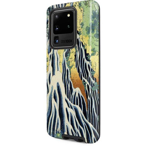 Hiroshige Kirifuri Falls in Kurokawa Mountain Galaxy S20 Ultra 5G Pro Case