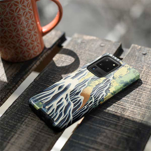Hiroshige Kirifuri Falls in Kurokawa Mountain Galaxy S20 Ultra 5G Pro Case