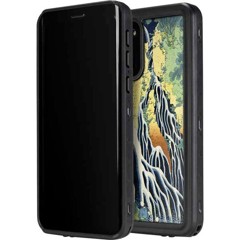 Hiroshige Kirifuri Falls in Kurokawa Mountain Galaxy S20 Waterproof Case