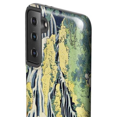 Hiroshige Kirifuri Falls in Kurokawa Mountain Galaxy S21 Plus 5G Pro Case