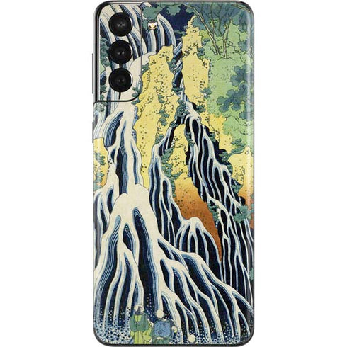 Hiroshige Kirifuri Falls in Kurokawa Mountain Galaxy S21 Plus 5G Skin
