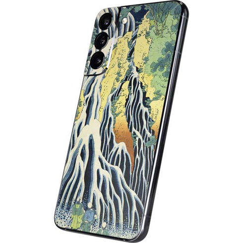 Hiroshige Kirifuri Falls in Kurokawa Mountain Galaxy S22 Plus Skin