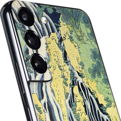 Hiroshige Kirifuri Falls in Kurokawa Mountain Galaxy S22 Plus Skin