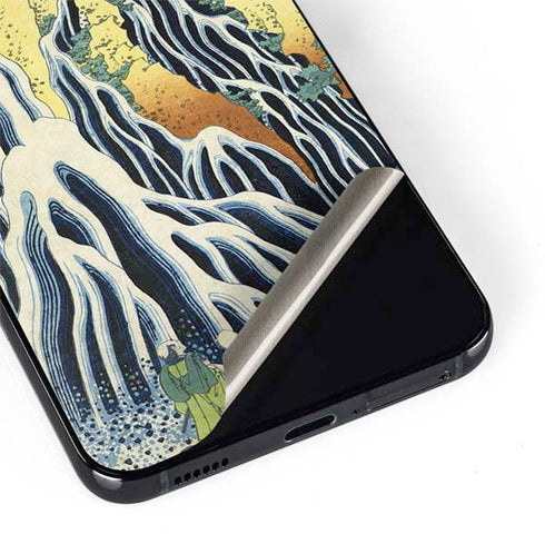 Hiroshige Kirifuri Falls in Kurokawa Mountain Galaxy S22 Skin