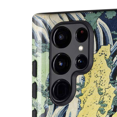 Hiroshige Kirifuri Falls in Kurokawa Mountain Galaxy S22 Ultra Pro Case