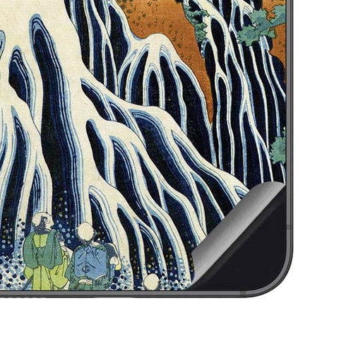 Kirifuri Falls in Kurokawa Mountain by Hokusai Galaxy S23 FE Skin