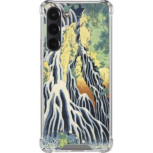 Hiroshige Kirifuri Falls in Kurokawa Mountain Galaxy S23 Plus Clear Case