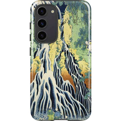 Hiroshige Kirifuri Falls in Kurokawa Mountain Galaxy S23 Plus Pro Case