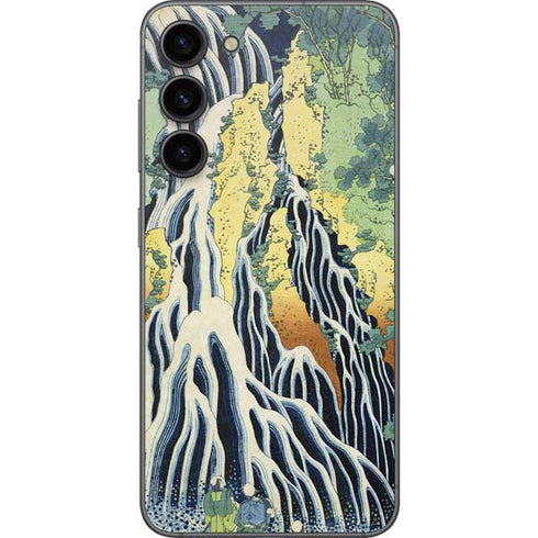 Hiroshige Kirifuri Falls in Kurokawa Mountain Galaxy S23 Plus Skin