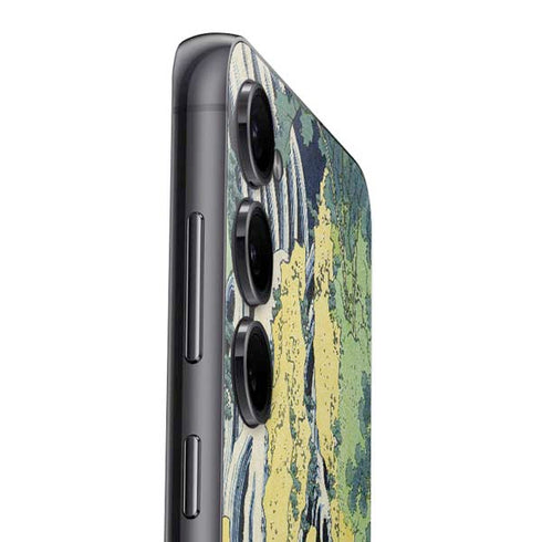 Hiroshige Kirifuri Falls in Kurokawa Mountain Galaxy S23 Plus Skin
