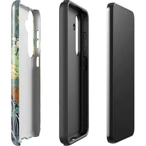 Kirifuri Falls in Kurokawa Mountain by Hokusai Galaxy S24 Plus Impact Case