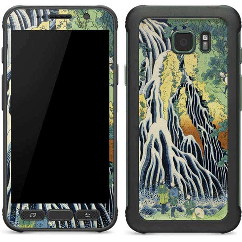 Hiroshige Kirifuri Falls in Kurokawa Mountain Galaxy S7 Active Skin
