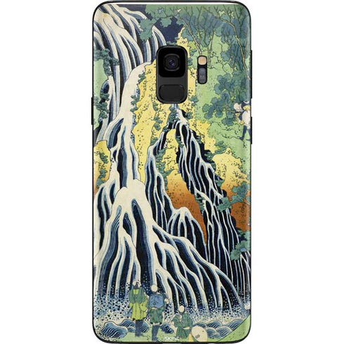 Hiroshige Kirifuri Falls in Kurokawa Mountain Galaxy S9 Skin