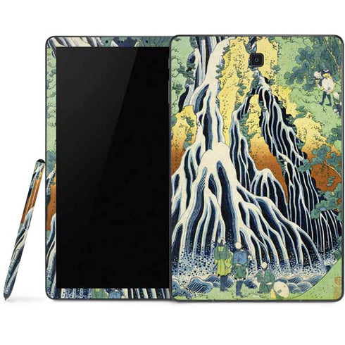 Hiroshige Kirifuri Falls in Kurokawa Mountain Samsung Galaxy Tab Skin