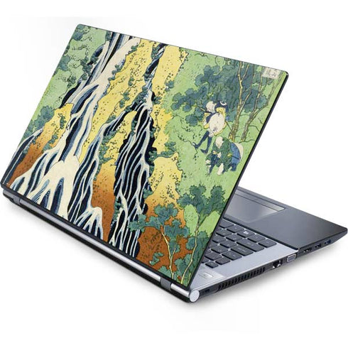 Hiroshige Kirifuri Falls in Kurokawa Mountain Generic Laptop Skin