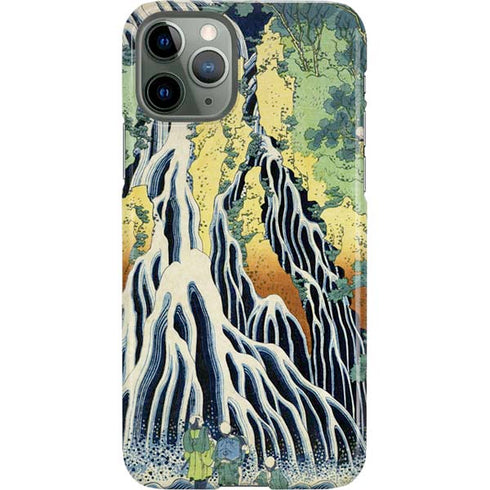 Hiroshige Kirifuri Falls in Kurokawa Mountain iPhone 11 Pro Lite Case