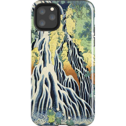 Hiroshige Kirifuri Falls in Kurokawa Mountain iPhone 11 Pro Max Impact Case