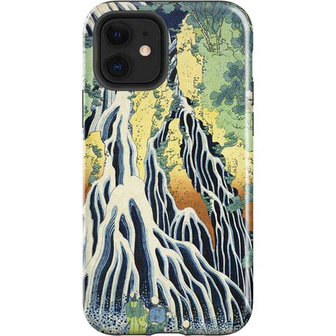 Hiroshige Kirifuri Falls in Kurokawa Mountain iPhone 12 Impact Case