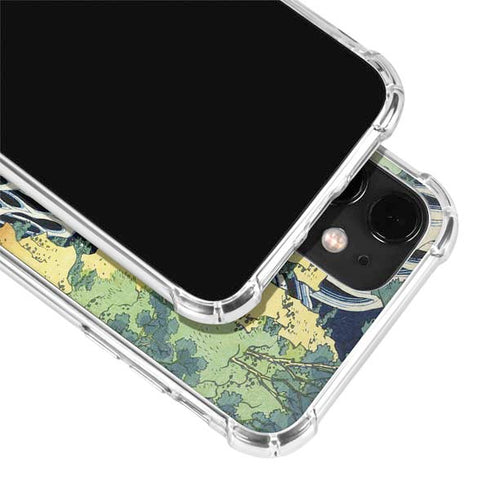 Hiroshige Kirifuri Falls in Kurokawa Mountain iPhone 12 Mini Clear Case
