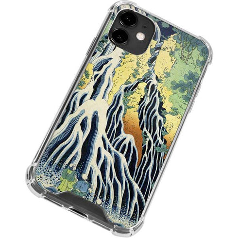 Hiroshige Kirifuri Falls in Kurokawa Mountain iPhone 12 Mini Clear Case