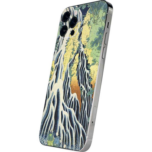 Hiroshige Kirifuri Falls in Kurokawa Mountain iPhone 12 Pro Max Skin