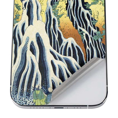 Hiroshige Kirifuri Falls in Kurokawa Mountain iPhone 12 Pro Max Skin