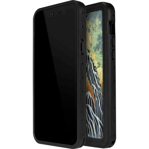 Hiroshige Kirifuri Falls in Kurokawa Mountain iPhone 12 Pro Waterproof Case