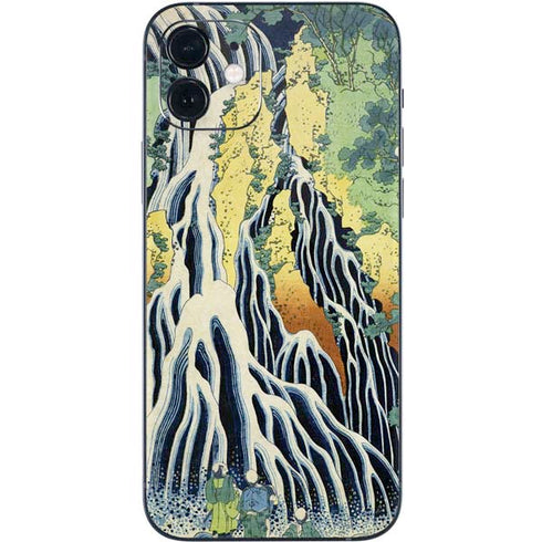 Hiroshige Kirifuri Falls in Kurokawa Mountain iPhone 12 Skin