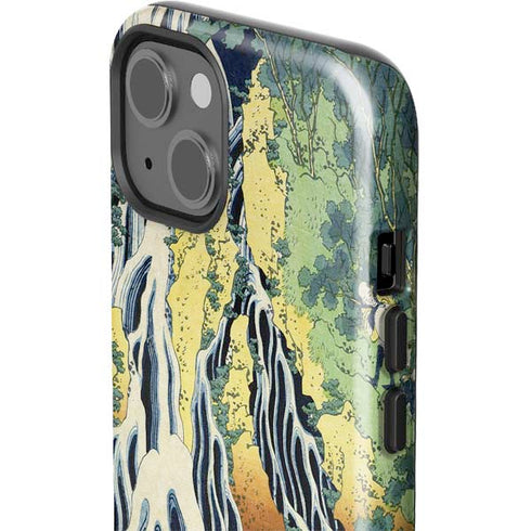 Hiroshige Kirifuri Falls in Kurokawa Mountain iPhone 13 Impact Case