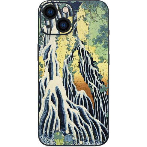 Hiroshige Kirifuri Falls in Kurokawa Mountain iPhone 13 Mini Skin